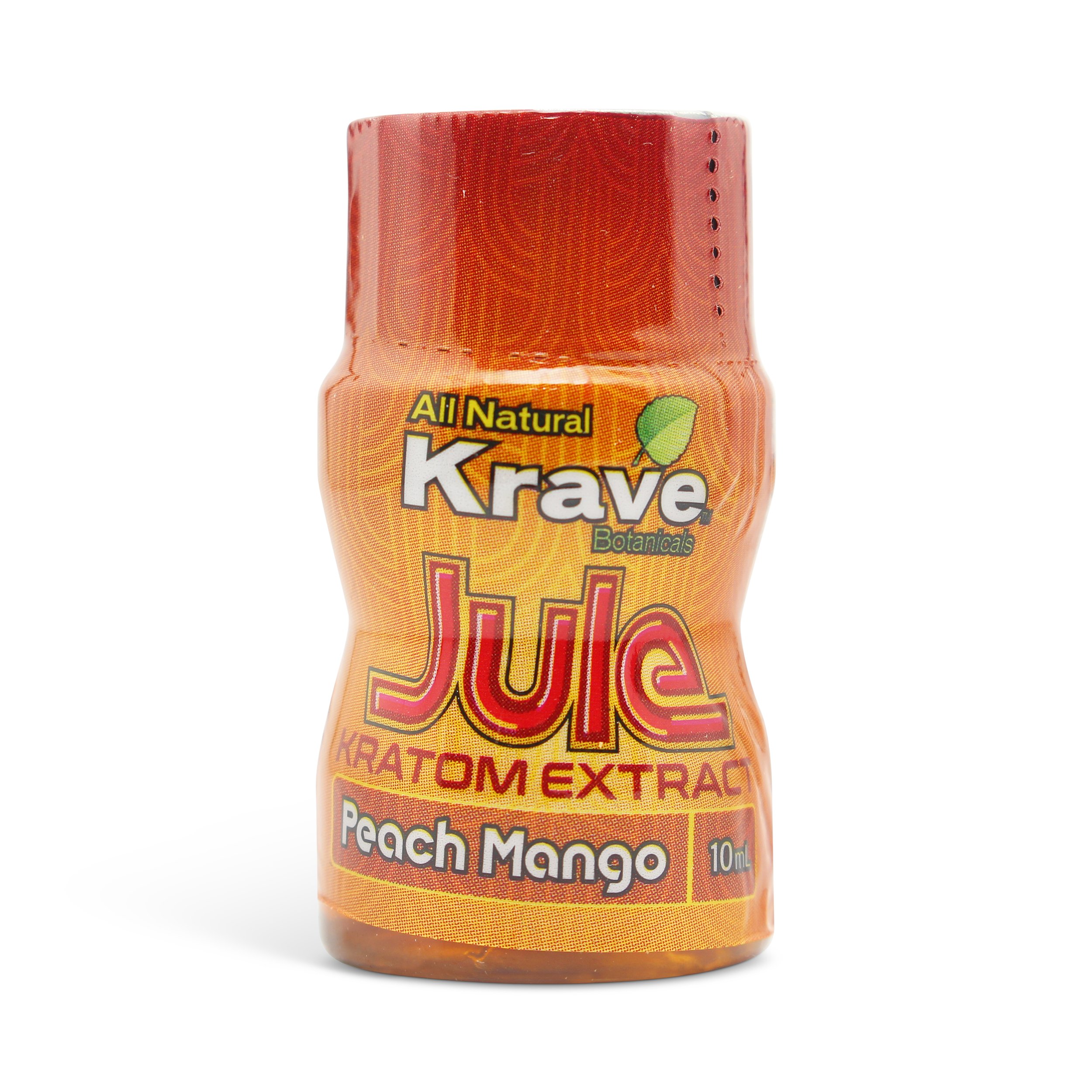 Krave Jule Kratom Extract Shot Peach Mango 100mg 10 ml
