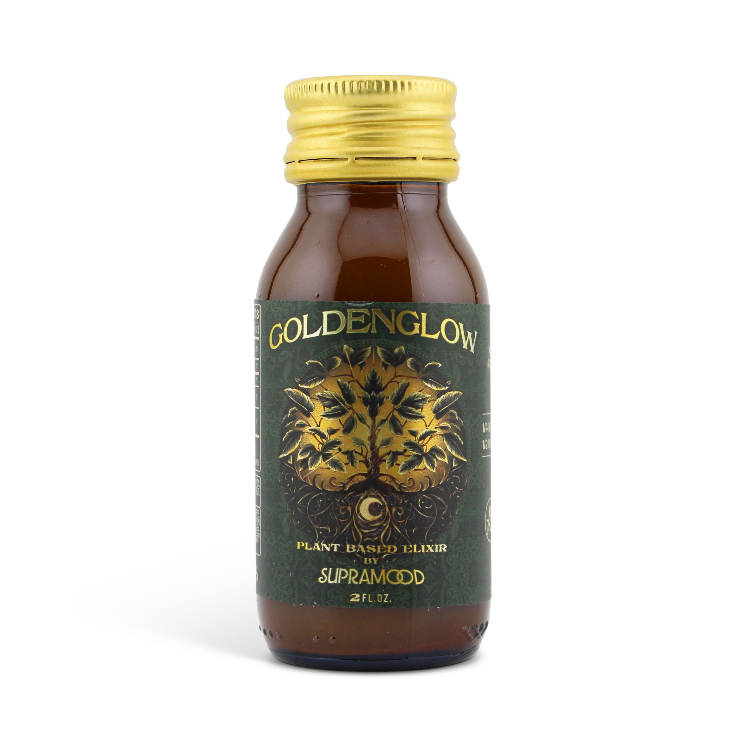 Supramood Goldenglow Kava Kratom Shot 60ml